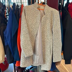 Gray Overcoat Jacket Like New